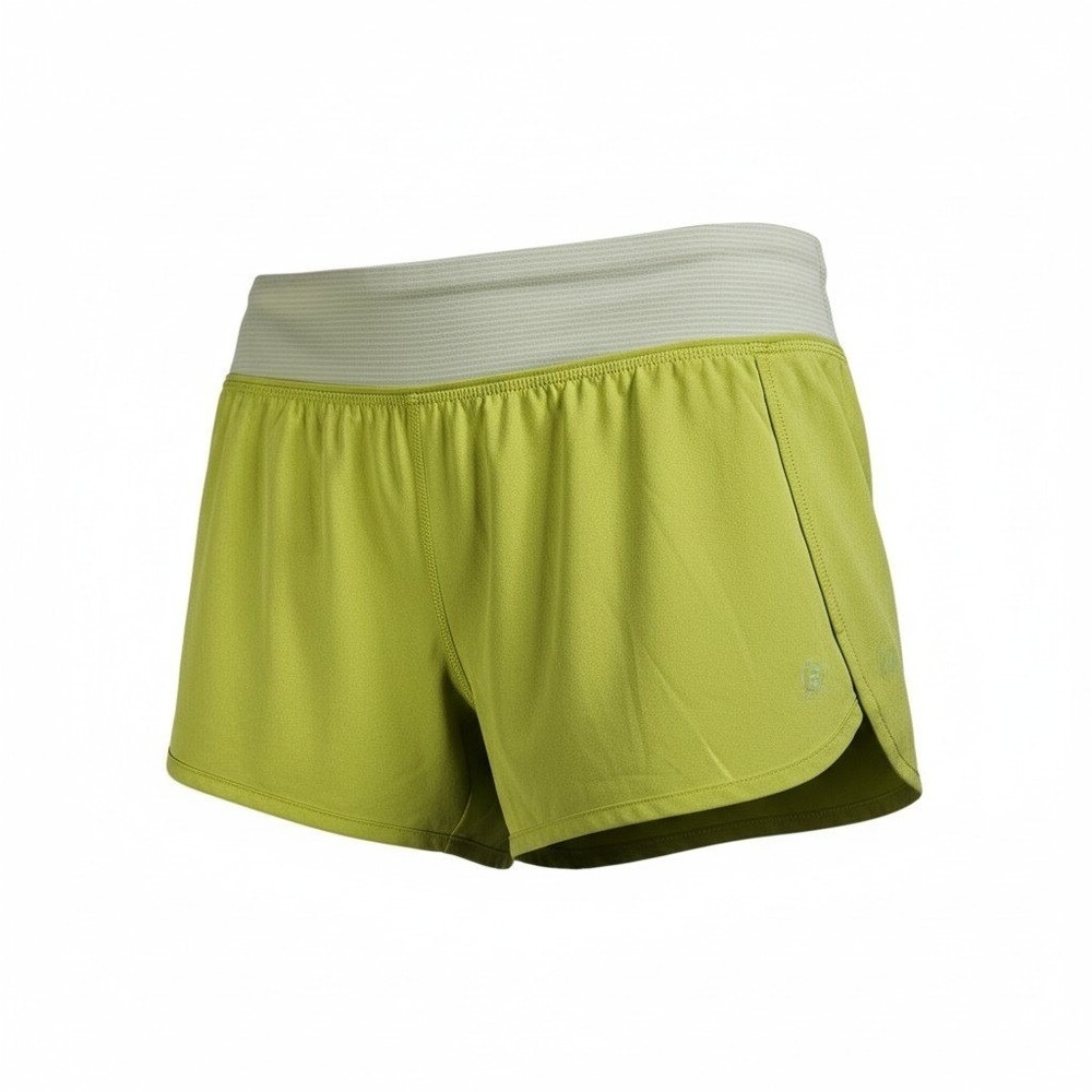Lululemon Speed Up Shorts 2.5" Running Shorts Women's 6 Neon Green Active Lined